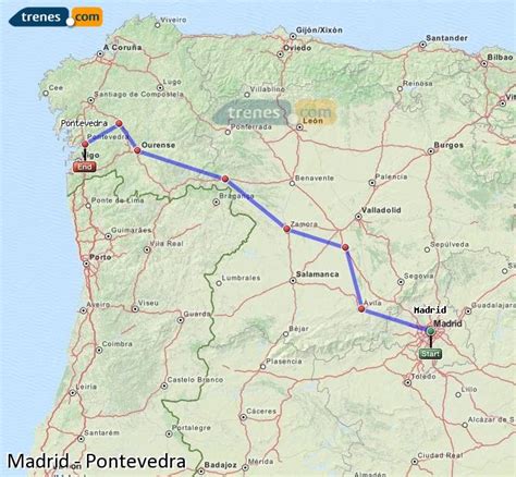 tren a madrid desde pontevedra|Tren Pontevedra Madrid 